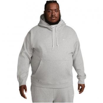 Nike Herren Hoodie Solo Swoosh Fleece Grau M