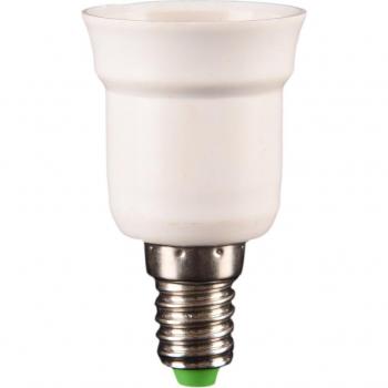 E14 to E27 Lamp Holder with Switch