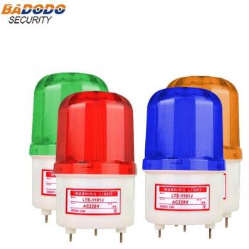 Multi-Color Rotating Siren Light with 100dB Alarm