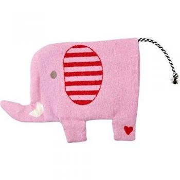 DIE SPIEGELBURG 0015286 Wärmekissen Elefant Babyglück, Rosa