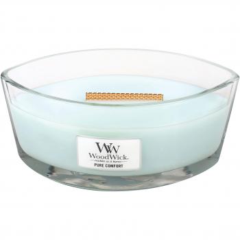Pajoma Duftkerze 83014 WoodWick – Pure Comfort, Glasellipsen-Design