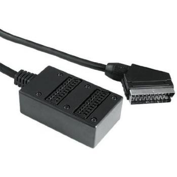 SCART‑Splitter 2‑Fach, Hama, 122225