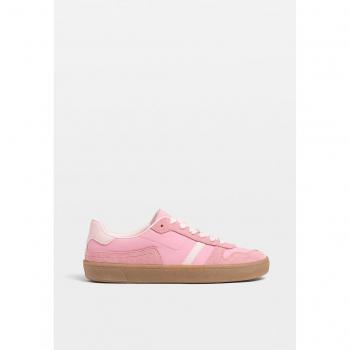 Stradivarius Casual Retro Trainers Pink Size 7½