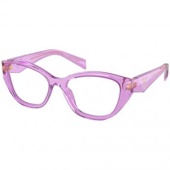 Prada PR 21ZV 13R1O1 Women's Spectacles Purple Size 53