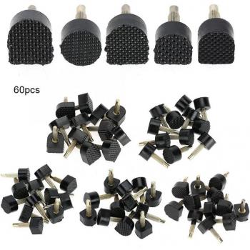 60PC High Heel Repair Tips (5 Sizes)