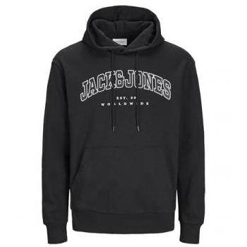 Jack & Jones Kapuzenpullover Caleb Varsity Schwarz Herren XS