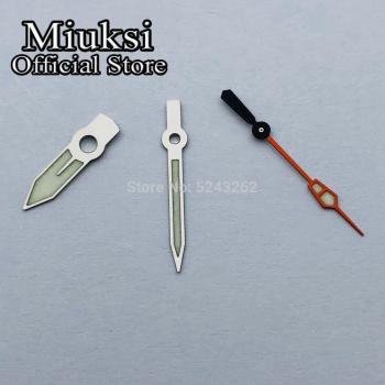 Reloj de pulsera Miuksi verde con manecillas NH35 y NH36