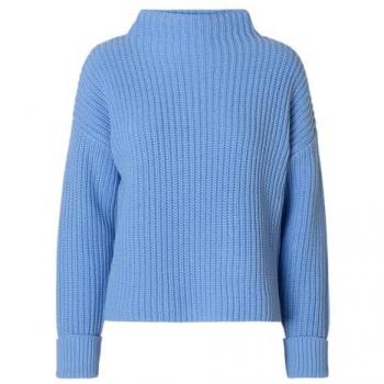 Selected Femme Strickpullover Oversize – S – Rauchblau