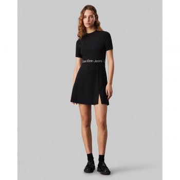 Vestido de mujer Calvin Klein Jeans, ajuste regular, manga corta