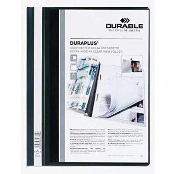Chemise de classement A4+ DURABLE DURAPLUS avec 5 anneaux, rouge