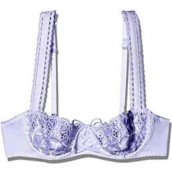 Weißer Halbschalen‑BH von AUBADE, Modell BAHIA, Größe 75B – 5014_BLAN