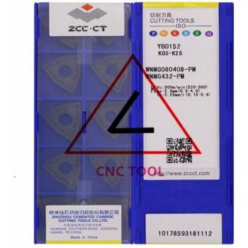 Plaquettes ZCCCT WNMG080408-PM YBD152 10 pièces d'origine Chine