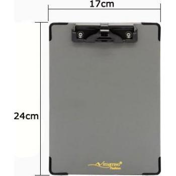 Carpeta de Clip para Menús A5 con Protectores de Esquina Metálicos