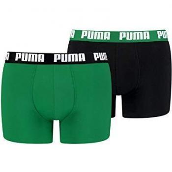 Puma Intimo Maschile Basic Boxer Verde – Pacchetto 2 – M