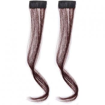 Extensión de Cabello Larga XIYUE con Flequillo Ondulado