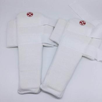 Kyokushin Pro Protectores de Pie, Empeine y Espinillas con Hebilla de Algodón