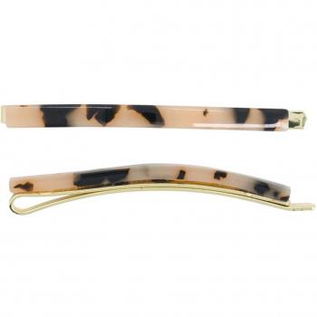 Duo de barrettes écaille