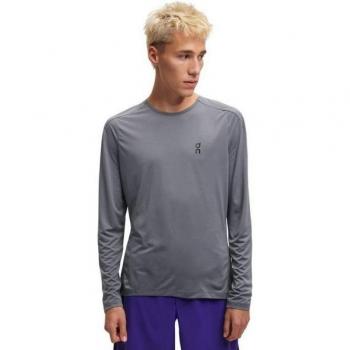 ON Running Langarm‑Tee Performance Long‑T M, Grau