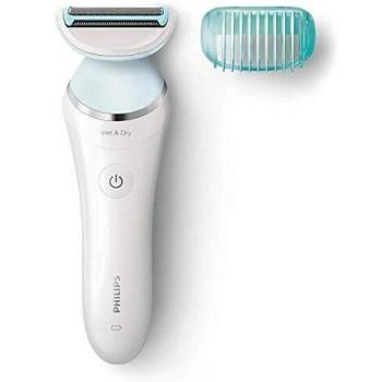 Philips BRL130/00 SatinShave Advanced Damenrasierer Weiß, Hellblau