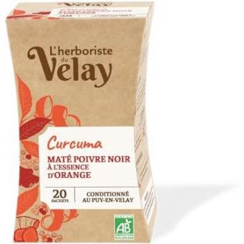 Infusion Curcuma avec Poivre Noir 20 Sachets