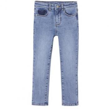 VERTBAUDET Jean fin morpho bleu moyen pour fille