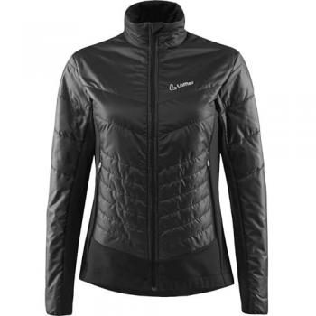 Loeffler Women's Black PL60 Hybrid Coat