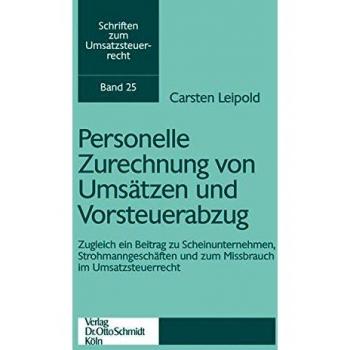 Personelle Zurechnung von Umsätzen und Vorsteuerabzug