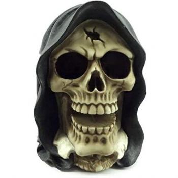 The Reaper Skull Garden Statue