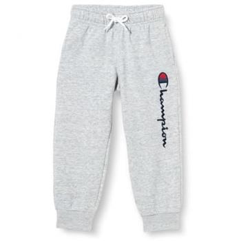 Pantalón Champion Infantil Gris con Borde de Algodón