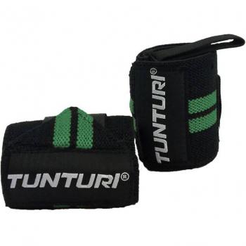 Tunturi Wrist Wraps Zwart/Groen