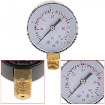 0-60 PSI Water Pressure Gauge for Pool and Spa