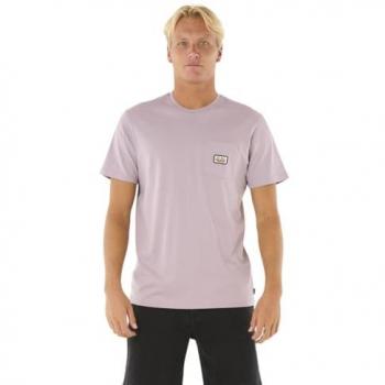 T‑shirt Rip Curl Badge Surf Paradise Update Homme Lila
