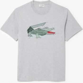 Lacoste Men's Short Sleeve Abstract Logo T-shirt