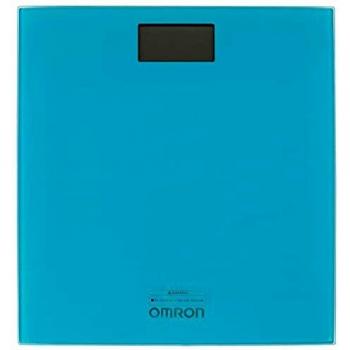 Digitale Personenwaage Omron 29 X 27 X 2,2 Cm Blau Glas