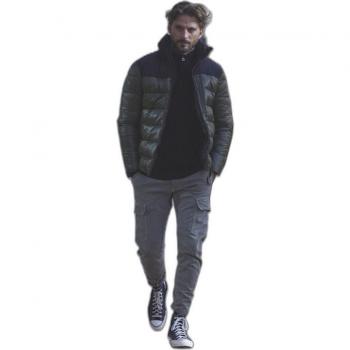 Koge Army Jogg tapered en coton kaki