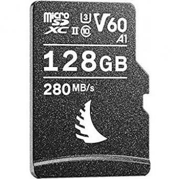 Angelbird AV Pro (microSDXC, 128 GB, U3, UHS-II), Speicherkarte, Schwarz