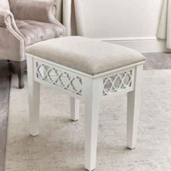 Sabrina Mirrored Stool
