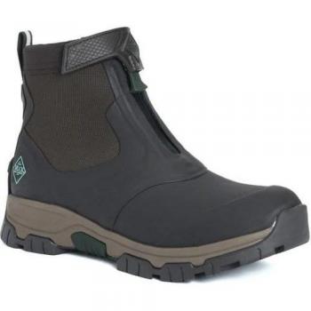 Apex Zip Muck Botas Acuáticas Marrón Oscuro 8 UK para Hombres