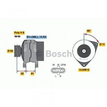 Bosch 4516 Alternator