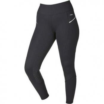 Weatherbeeta Damen Veda Reitstrumpfhose Schwarz 16 UK