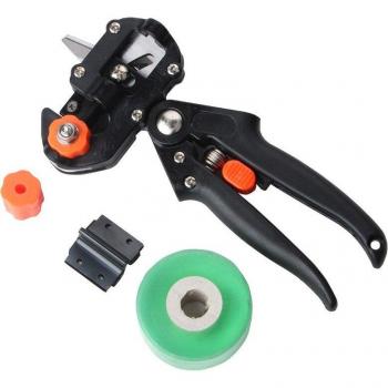 Dual-Blade Plant Shears and Grafting Tool