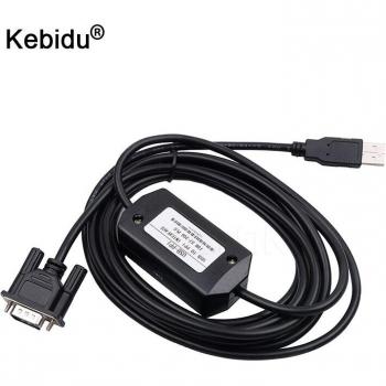 Kebidu USB Datenkabel für S7-200 PLC, 3 Meter, PC/PPI Programmieradapter für Windows 7/XP + Treiber