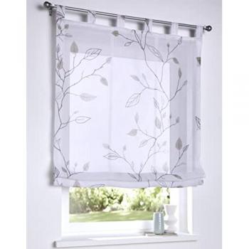 Raffrollo HEINE HOME grau (sanftes weiß, taupe)