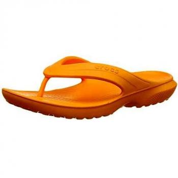 Crocs Classic Flip Enfant, Infradito Unisexe-Bambini, Orange (Cantaloupe 801), 25/26 EU