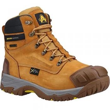 Amblers Safety 986 Waterproof Boots Male Honey UK Size 6