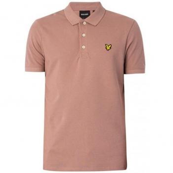 Polo Lyle & Scott Básico Hombre Rosa