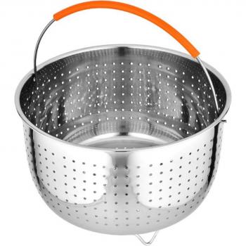 Durable 304 Stainless Steel Steamer Basket – Instant Pot Compatible