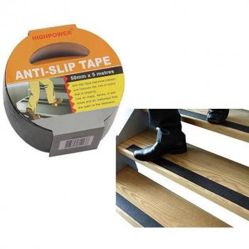 Nastro Adesivo Antiscivolo per Pavimenti 5mt 50mm