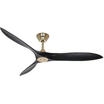 Casafan Eco Airscrew Deckenventilator Messing/Schwarz