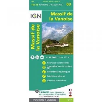 IGN 75 000 Touristische Wanderkarte 03 Massif de la Vanoise